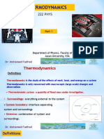 Thermodynamics: 222 PHYS