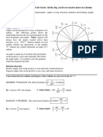 Unit Circle Trig Review