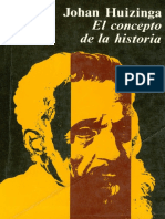 Huizinga, Johan - El Concepto de La Historia (1946)