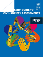 2010 - UNDP - A Users Guide To Civil Society Assessments - EN