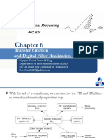 Transfer Function and Digital Filter Realization