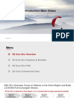 Huawei 5G Core 20.x Introduction Main Slides