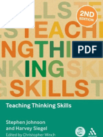 Teaching Thinking Skill