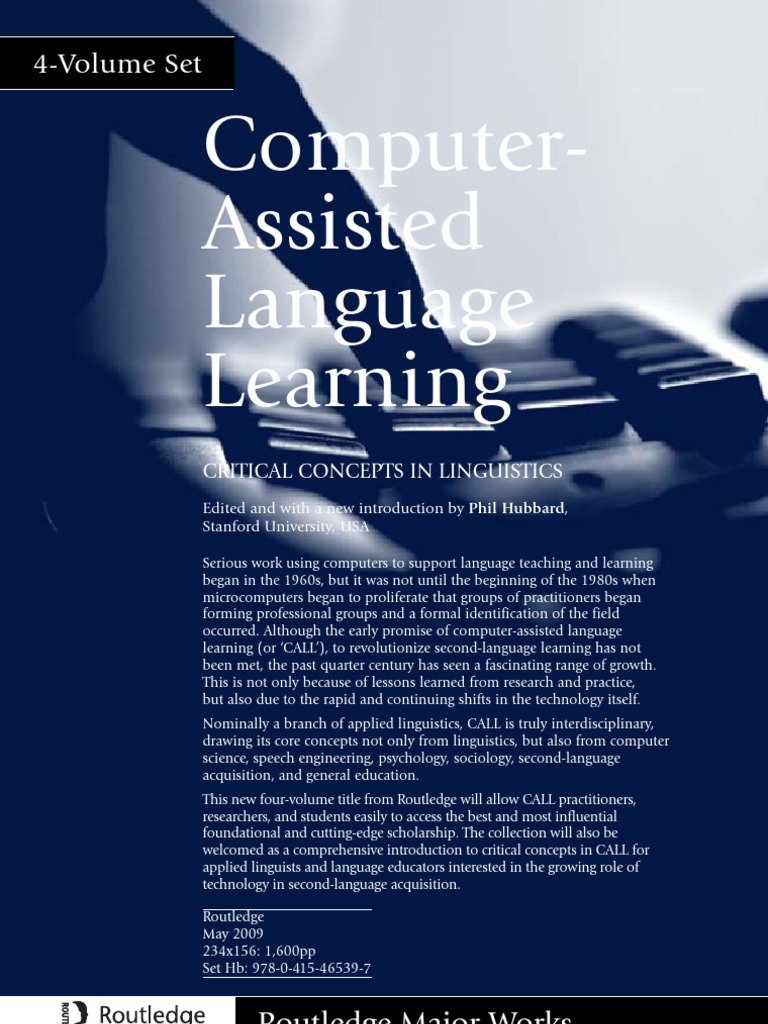Foundations of Computer-Assisted Language Learning | PDF