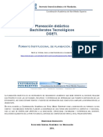 Auditoría Administrativa - Planeación Didáctica DGETI 2014