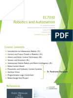 EC7010 Robotics and Automation