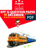RPF SI 19 DEC 2018 QUESTION PAPER[www.examstocks.com]