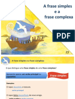 A frase simples e a frase complexa.ppt