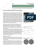 Notes: Factors Affecting HMA Permeability