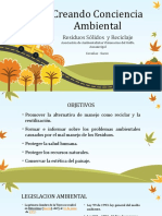 Capacitaciones Manejo de Residuos Solidos