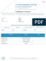 Product Performance Rating: Document ID 050620190831