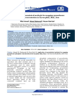 Application of Geostatistical Methods Fo