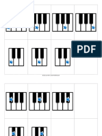 Piano Key Flashcards