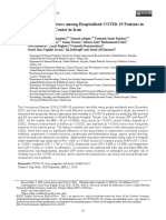 Mortality Risk Factors Among Hospitalized COVID-19 Patients in A Major Referral Center in Iran