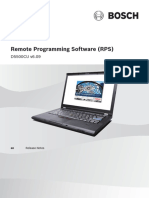 Remote Programming Software (RPS) : D5500CU v6.09