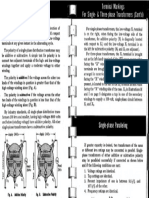 Transformer Polarity GE