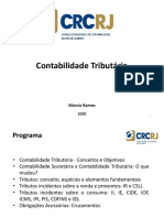 CRC-RJ - Contabilidade Tributária 2020