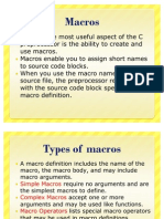 Macros in Embedded C