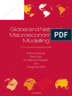Oxford University Press Usa Global and National Macroeconometric Modelling A Long Run Structural Approach Oct 2006