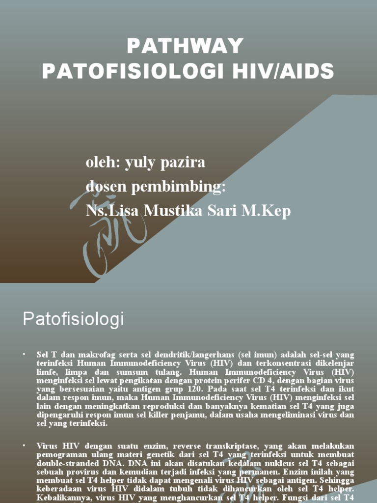 Pathway Patofisiologi Hiv | PDF