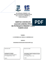 KERTAS CADANGAN LALUAN LORONG PPDa 2020 (FINAL)