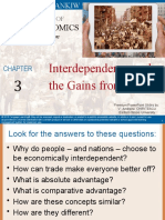 Mi Premium CH 3 Interdependence and The Gains From Trade