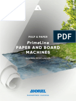 PP en Prime Line Paper Board Machines Data