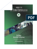 Six Sigma Green Belt