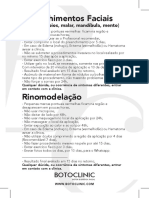 Pós Procedimento Preenchimentos Faciais e Rinomodelação