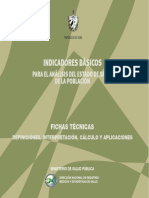 Indicadores Basicos Para El Analisis Del Estado de Salud - Ministerio de Salud Publica de Cuba