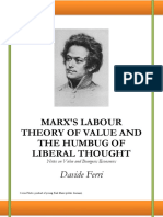 Davide Ferri Marxs Labour Theory of Valu