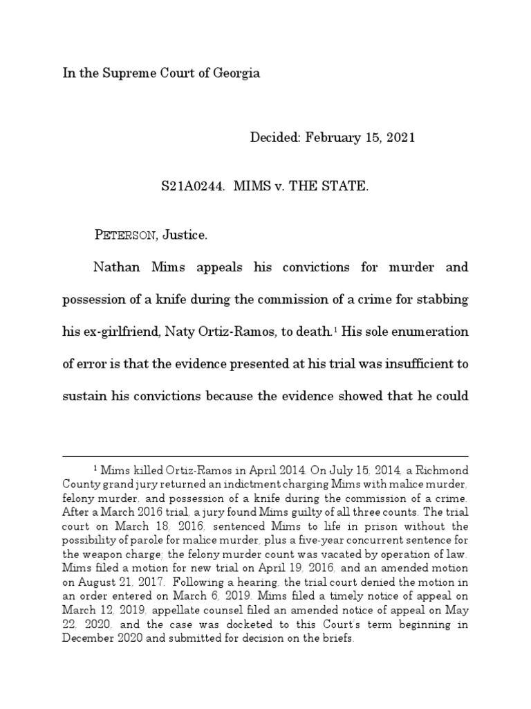 Mims PDF Murder Trials