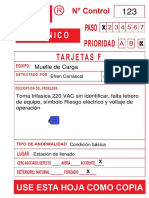 Tarjeta Roja 5S