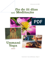 Live 1 Desafio de 21 Dias de Meditação