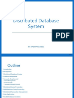 Distributed Database System: By: Madiha Hameed