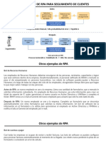 Ejemplo Uso de Rpa para Seguimiento de Clientes: Antes