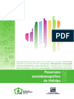 Panorama Socidemocrafico de Hidalgo