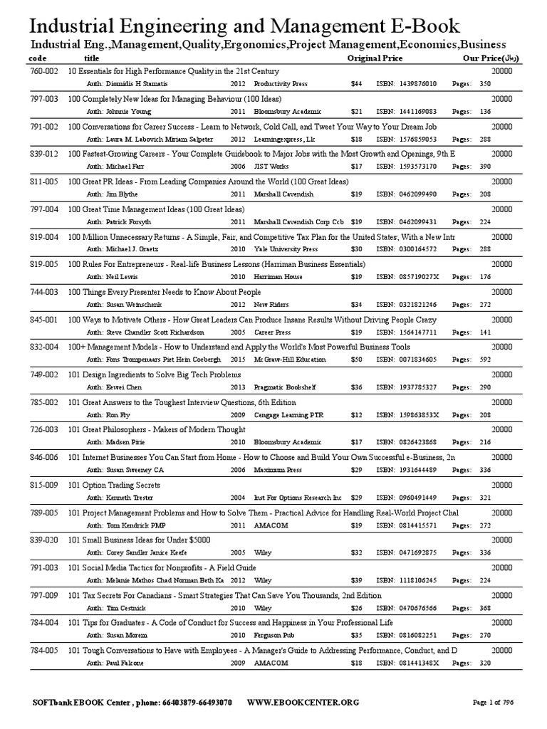Industrial Engineering and Management Ebook (PDFDrive) | PDF | Economics |  Economies