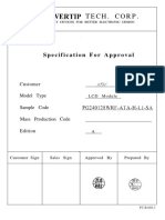 Powertip Tech. Corp.: Specification For Approval