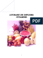 LUCRARE DE DIPLOMA-VITAMINELE - PURCEL