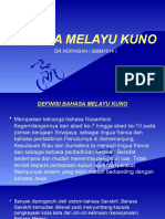 Bahasa Melayu Kuno