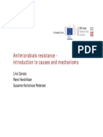 Antimicrobials Resistance - Introduction To Causes and Mechanisms