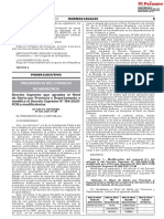 Decreto Supremo Que Aprueba El Nivel de Alerta Por Provincia Decreto Supremo N 023 2021 PCM 1927784 1