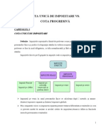 Referat COTA UNICĂ DE IMPOZITARE Bun