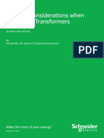 Loading Considerations When Paralleling Transformers