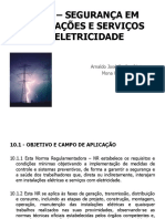 NR 10 - SegurançA em InstalaçÕEs E ServiçOs em Eletricidade