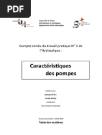 TP FINAL POMPES CENTRIFUGES