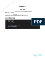 16.1 Recursion I - Notes