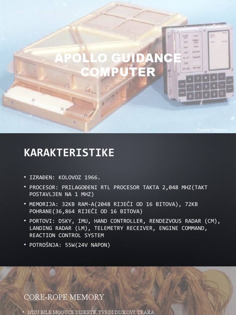 Apollo Guidance Computer | PDF