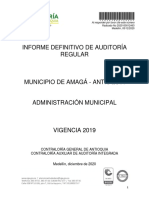 Informe Auditoria 2019